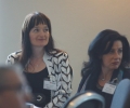 Sabine Oberhardt und Silke Robeller